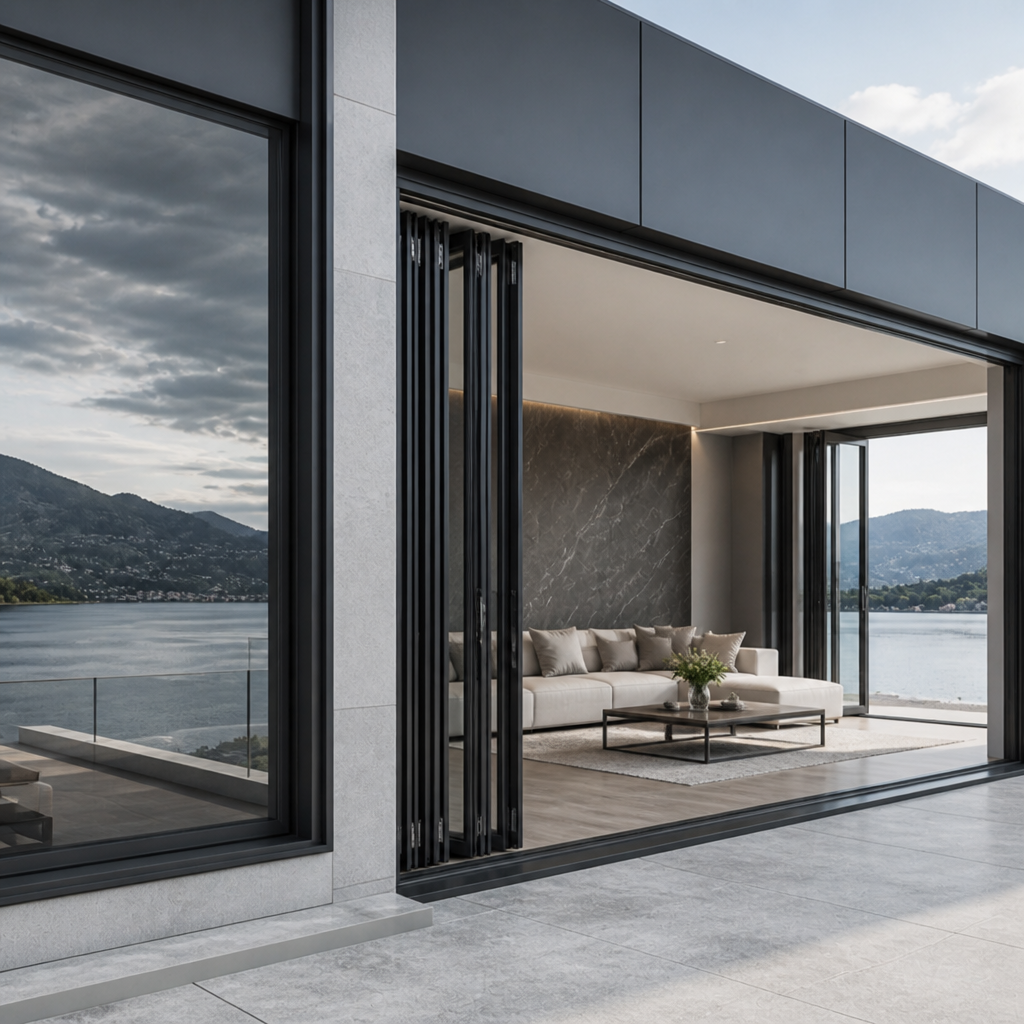 Folding doors
